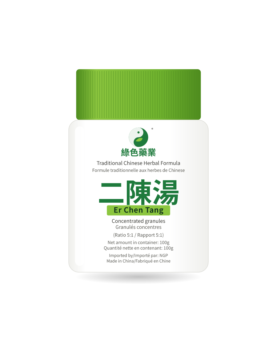 二陳湯 100g 药瓶示意图