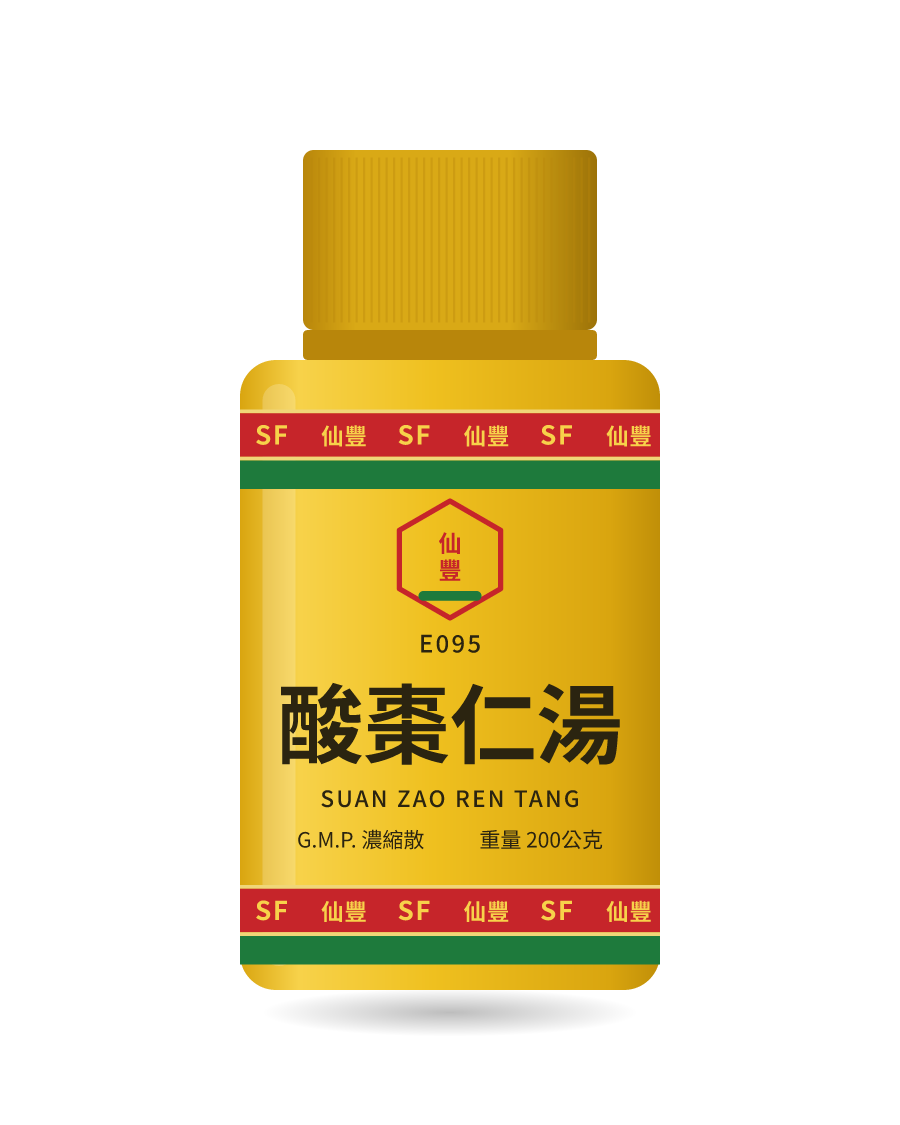 酸棗仁湯 200g 药瓶示意图